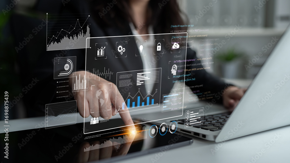 Aufkleber data dashboard and analytics system supports business, analytics, and data insights through centrali