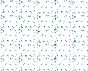 Floral pattern design rug or fabric