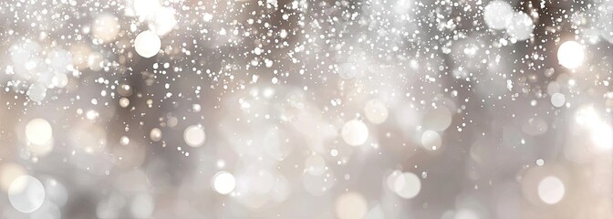 Obraz premium Abstract bokeh background of soft white and gray light