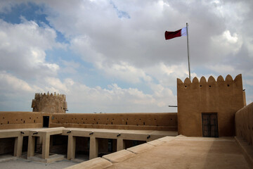 Al Zubarah military fortress view, Qatar