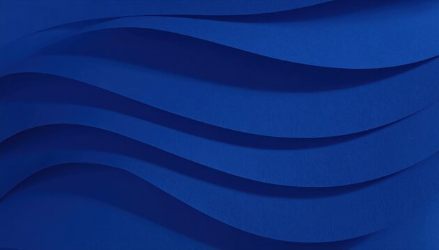 Dynamic abstract blue waves create a modern, flowing background for design and technology concepts