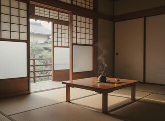 Serene Tatami Room Inspired by Ozu’s Tokyo Story