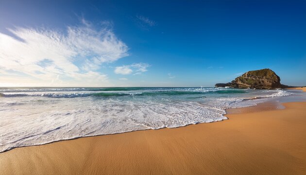 a picturesque beach scene at talsari with golden sands and gentle waves