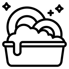 Dish Washing Icon