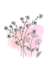 abstract floral background