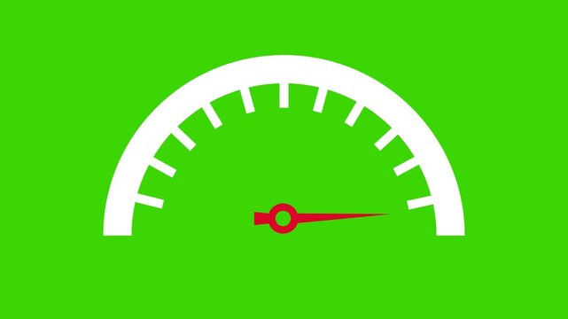 Speed Gauge Motion Animation | RPM & Speed Effect. Animated Speedometer | Vehicle Dashboard Motion Graphic. Realistic speed meter animation concept for car videos, racing intros, vehicle dashboards,