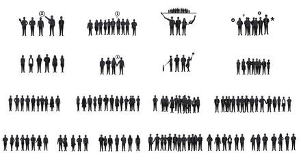 Groups of people