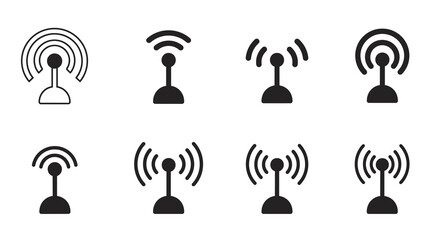 Antenna signal icons