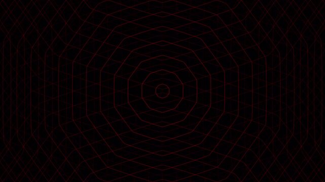 Dark red geometric shapes overlap in a stylish pattern against a transparent background. Perfect for ovelay modern and abstract design projects.