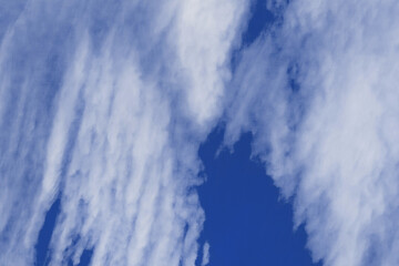 Blue sky white nature cloudy background light day cloudscape bright summer abstract weather atmosphere