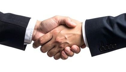 Businessmen shaking hands