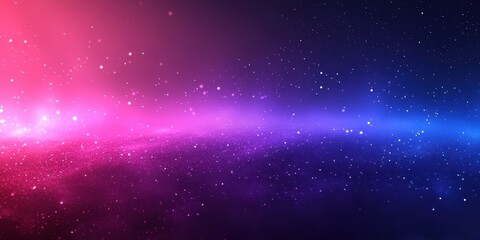 Fototapeta premium Colorful cosmic background filled with stars and vibrant hues at night