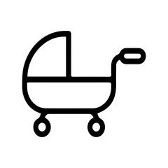 Baby Stroller Icon