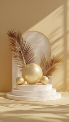 Golden Sphere Oasis