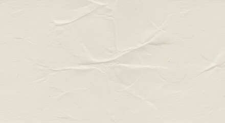 The creamy beige paper background shows a subtle texture with wrinkles and creases creating an abstract neutral pattern perfect for vintage or rustic designs.