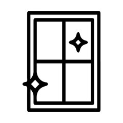 Sparkling Clean Window Icon