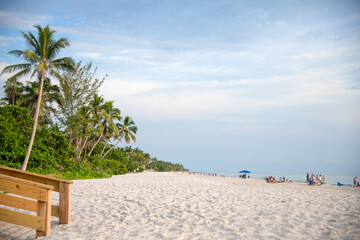 beach, tropical, travel, vacation, sun, relax, nature, landscape, sea, sky, Naple, bridge,