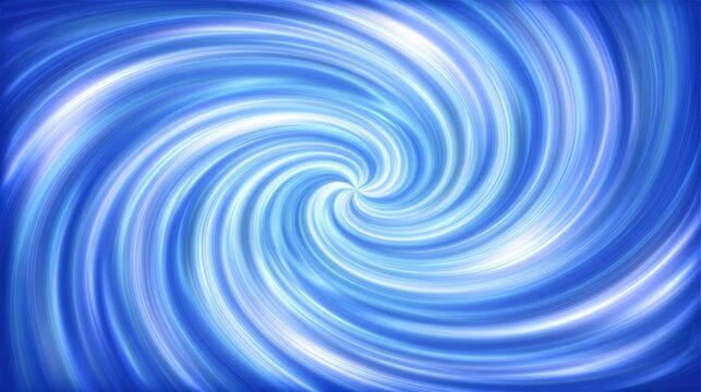 Abstract blue swirl background with vibrant spiral design, dynamic motion pattern, flowing circular texture, modern vector concept for energy, creativity, vortex and futuristic theme