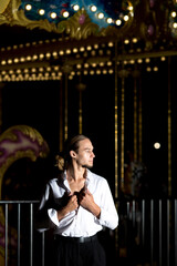 portrait of a handsome man