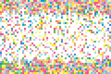 Vector background design with colorful small squares arranged in neat repeating pattern, perfect for creative projects, textile prints, digital graphics, or abstract decoration.