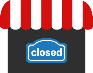 Closed Cute Shop Sign