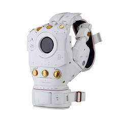 Naklejka premium Futuristic Haptic Feedback Glove for Immersive VR and AR Experiences