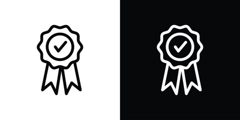 Rosette icon design elements. icons for app or web