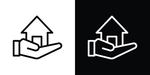 Real estate icon design elements. icons for app or web