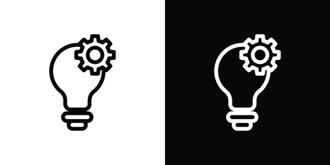 Innovation icon design elements. icons for app or web