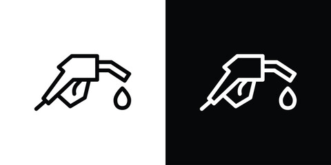 Fuel icon design elements. icons for app or web