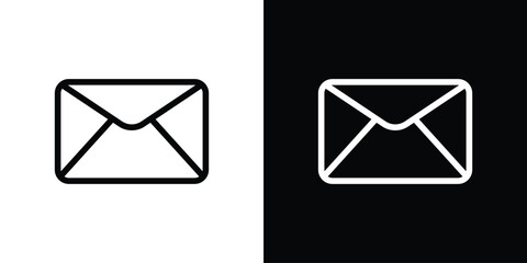Envelope icon design elements. icons for app or web