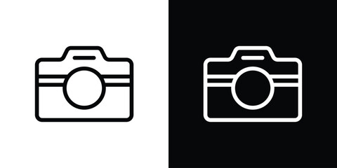 Camera icon design elements. icons for app or web