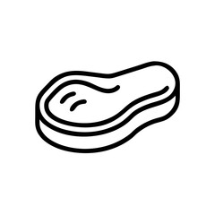 Beef Meat Icon for Web and Graphic Design