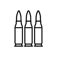 Bullet Ammunition Pack Icon for Web and Graphic Design