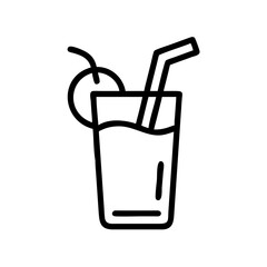 Juice Icon for Web and Graphic Design