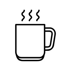 Mug Icon for Web and Graphic Design