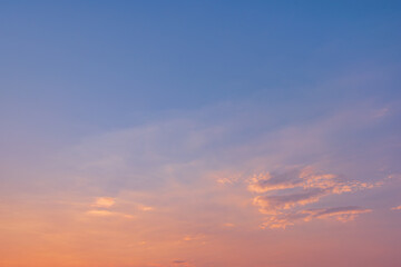 夕空