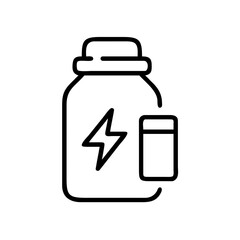 Pre Workout Icon for Web and Graphic Design