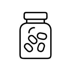Probiotic Icon for Web and Graphic Design