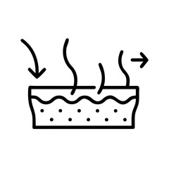 Skin Regeneration Icon for Web and Graphic Design