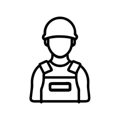 Soldier Tactical Vest Outfit Icon for Web and Graphic Design