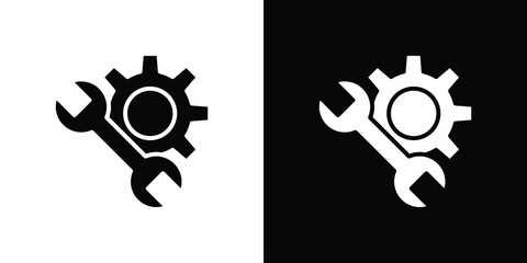 Repair icon symbol infographics website design, logo, app, UI