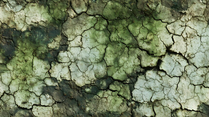Cracked zombie skin texture wall. Halloween background concept