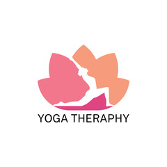Simple Modern Style Logo for Yoga Pilates Studio and Traine