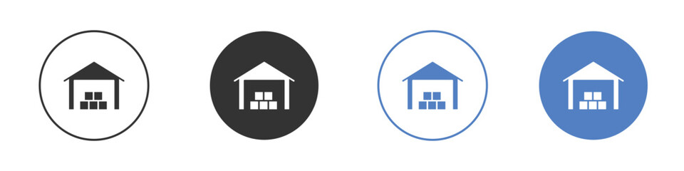 Warehouse icon pictogram for your web site design, logo