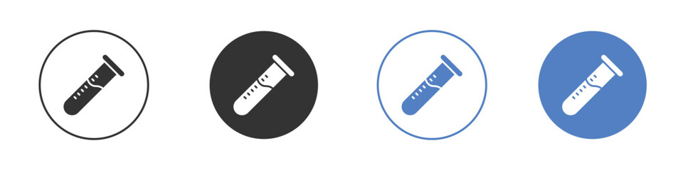 Test tube icon pictogram for your web site design, logo