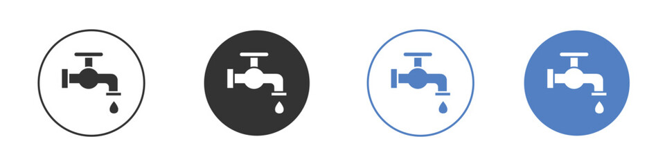 Tap icon pictogram for your web site design, logo