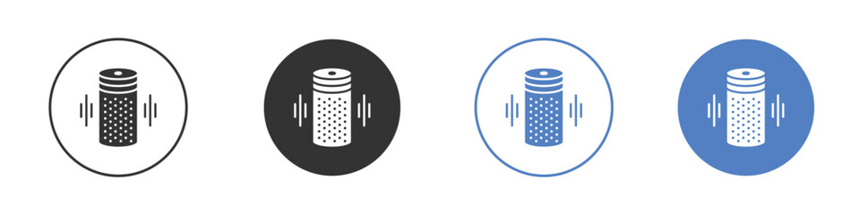 Smart speaker icon pictogram for your web site design, logo