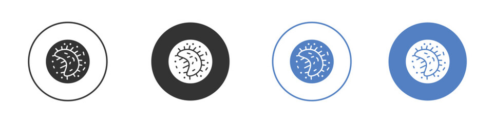Microorganism icon pictogram for your web site design, logo
