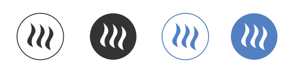 Heat icon pictogram for your web site design, logo